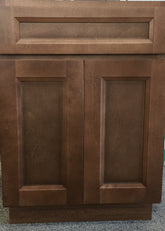 3 Drawers Vanity Cognac (Without sink and countertop)
